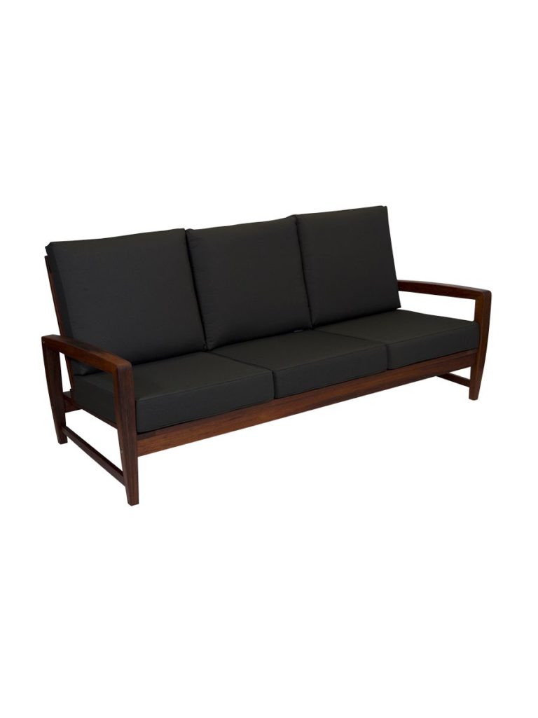 Kwila 3 Seater Sofa Liquorice Outdoor Living Commercial