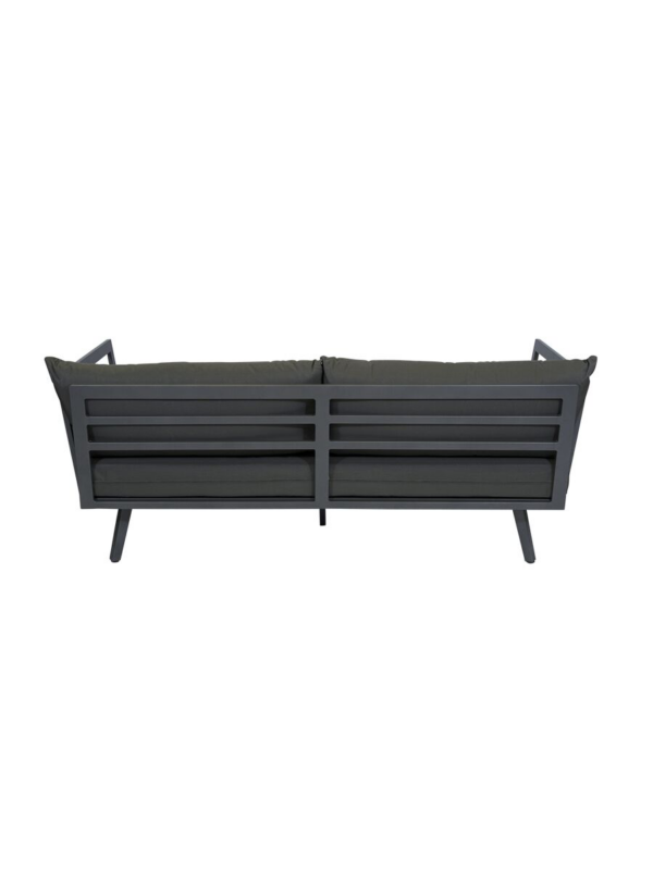 Palm Daybed Gunmetal Frame with Graphite Cushion