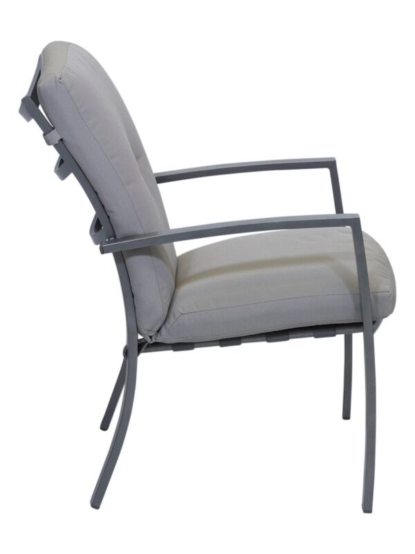 Malibu Chair Gunmetal/Ice