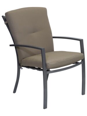 Malibu Chair Gunmetal/Tan