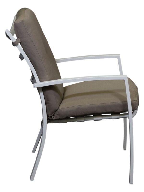 Malibu Chair White/Tan