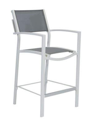 Toronto Bar Chair White/Graphite