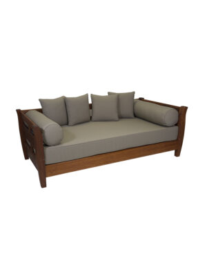 Kwila Daybed With Oyster Cushions
