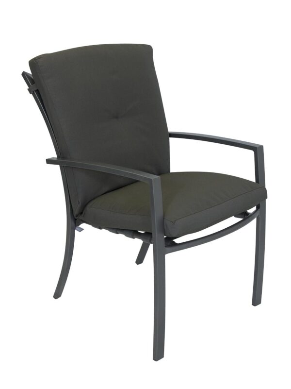 Malibu-Outdoor-Aluminium-Dining-Chair-Gunmetal-with-Graphite-Cushion-Angle