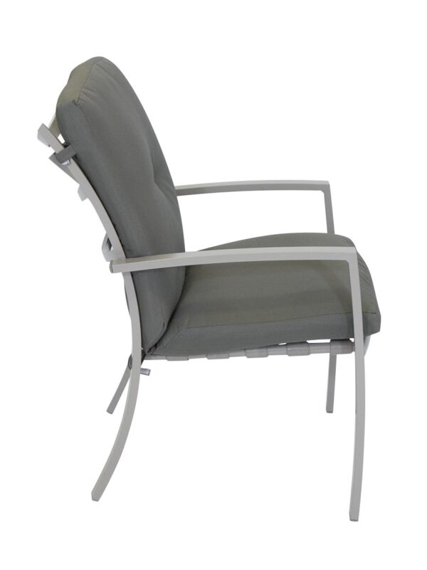 Malibu-Outdoor-Aluminium-Dining-Chair-Strata-with-Graphite-Cushion-Side