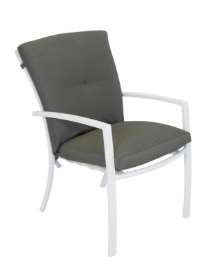 Malibu-Outdoor-Aluminium-Dining-Chair-White-with-Graphite-Cushion-Angle