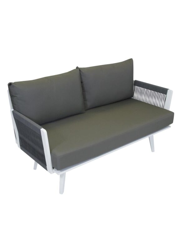 Palm-Modular-Outdoor-2-seater-Sofa-with-ROPE-arms-White