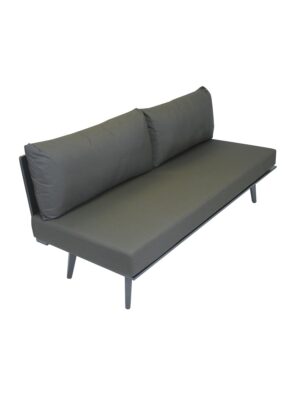 Palm-Modular-Outdoor-Sofa-3-seater-Bench-Gunmetal-Angle