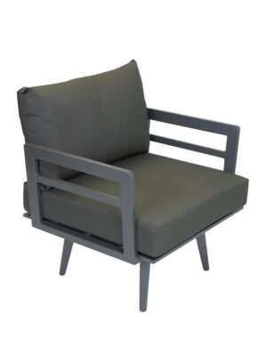 Palm-Modular-Outdoor-Sofa-Chair-with-ALUM-arms-Gunmetal-Angle