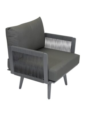 Palm-Modular-Outdoor-Sofa-Chair-with-ROPE-arms-Gunmetal