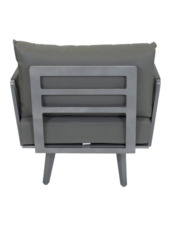 Palm-Modular-Outdoor-Sofa-Chair-with-ROPE-arms-Gunmetal-Rear
