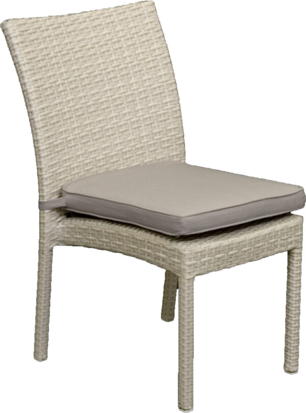 Villa Armless Dining Chair Salt